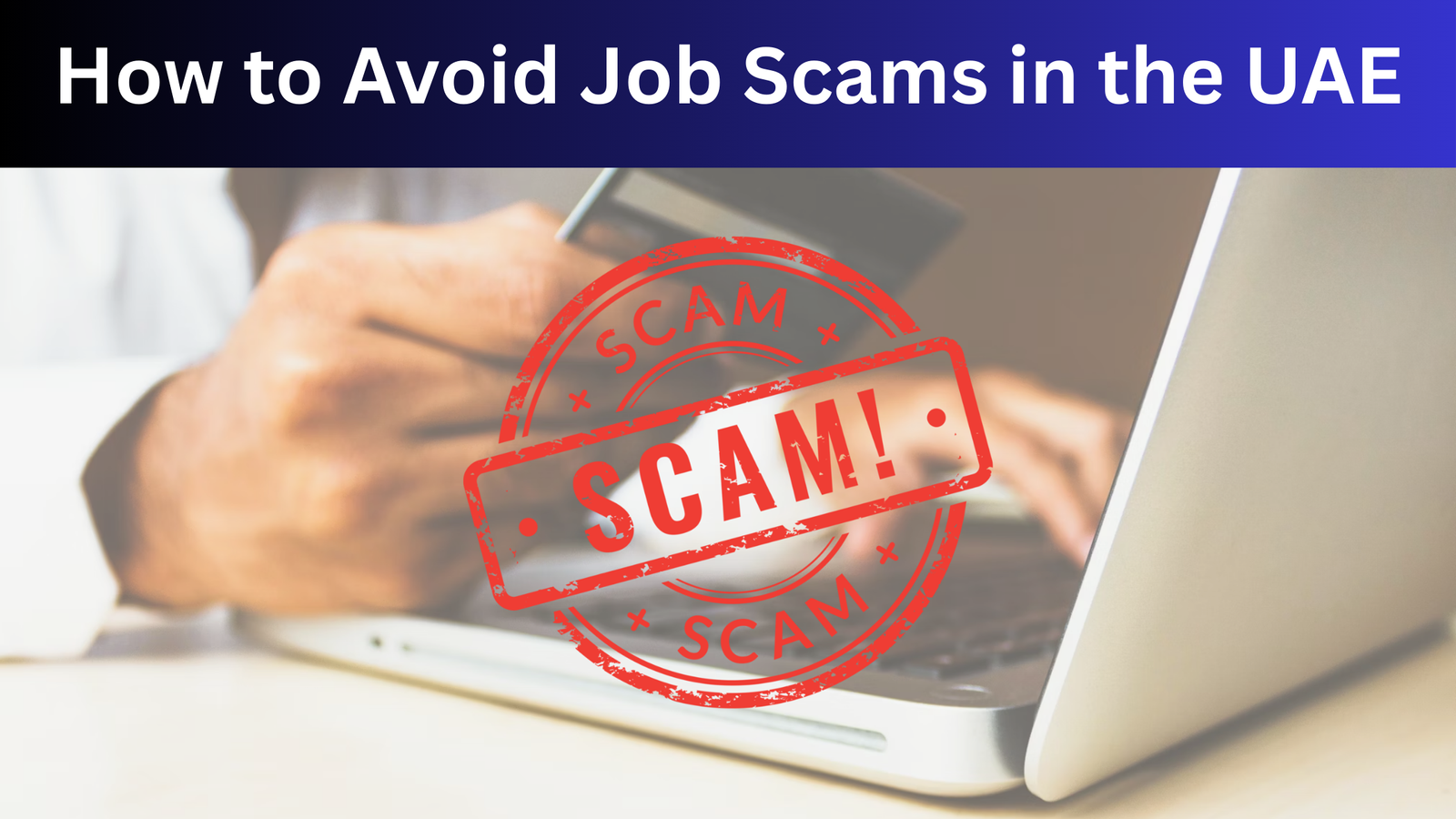 Woman carefully checking the details of a job offer online for potential scams