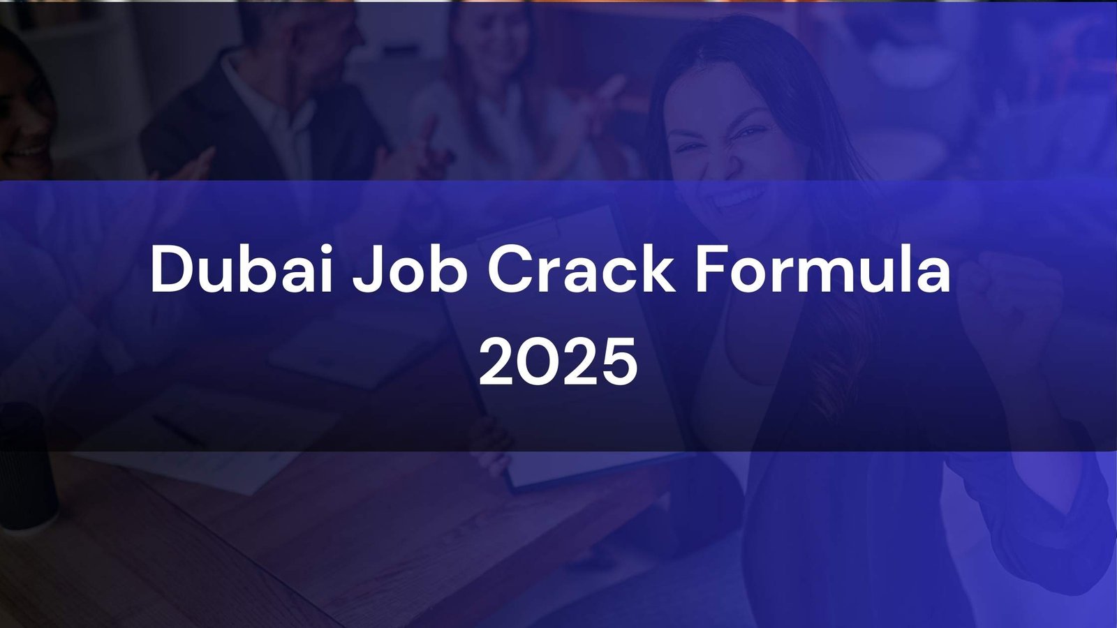 Job seeker applying for Dubai job online