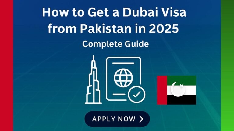 Dubai Visa from Pakistan 2025