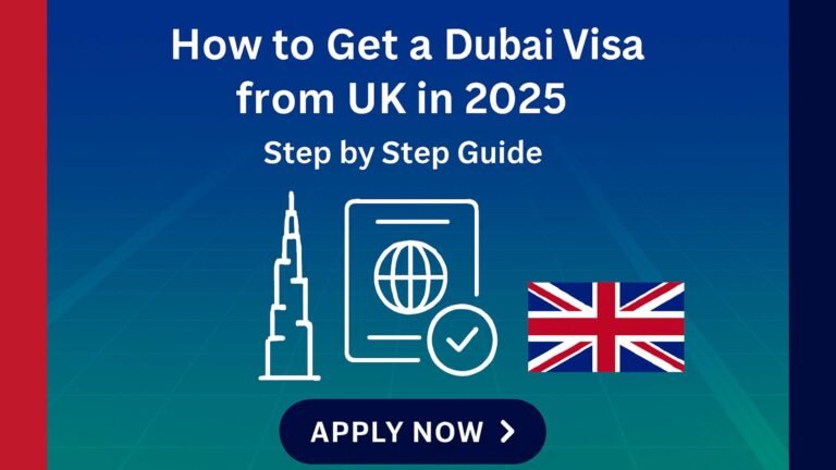 Dubai Visa from UK 2025 – Application, Fees, and Requirements”
