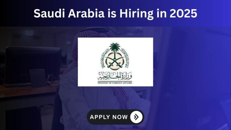 Saudi Arabia is hiring in 2025