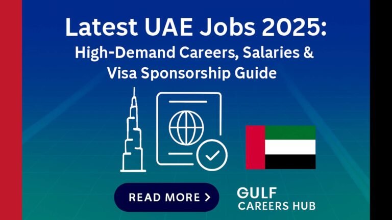 Discover the latest UAE jobs in 2025