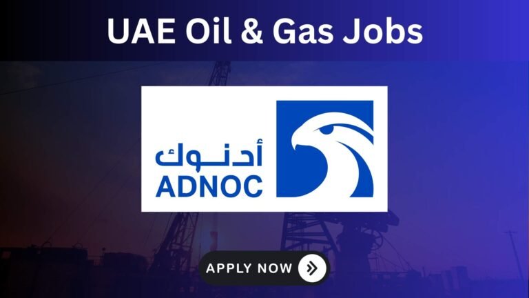 Petroleum Engineer jobs in UAE oil and gas sector 2025 with visa sponsorship