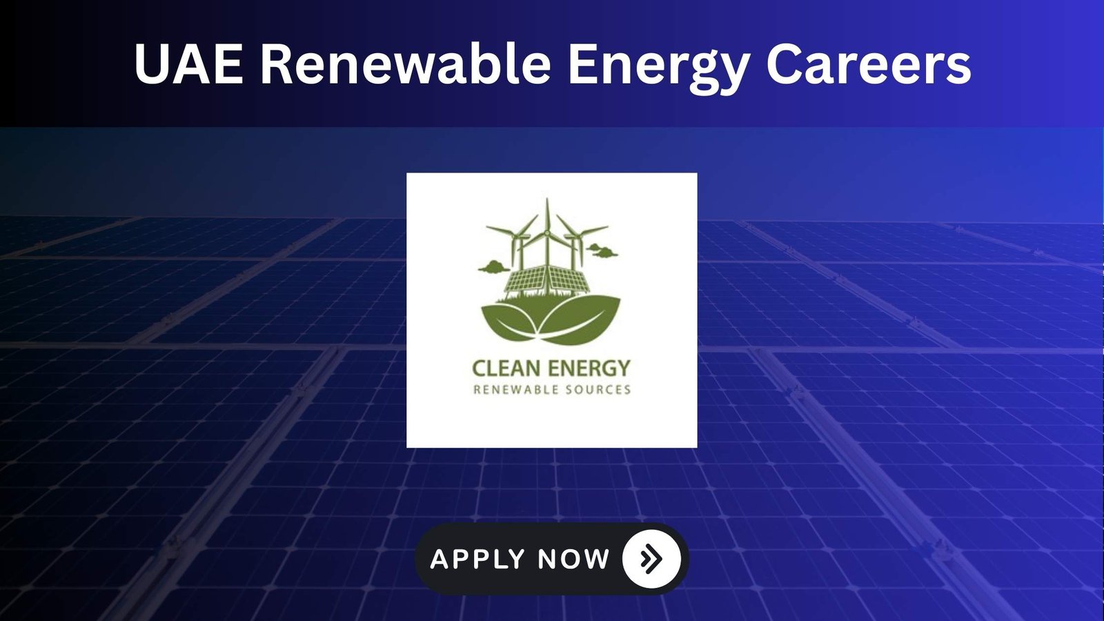 UAE Renewable Energy Jobs 2025