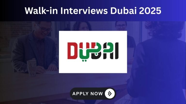 Candidates attending walk-in interview Dubai 2025