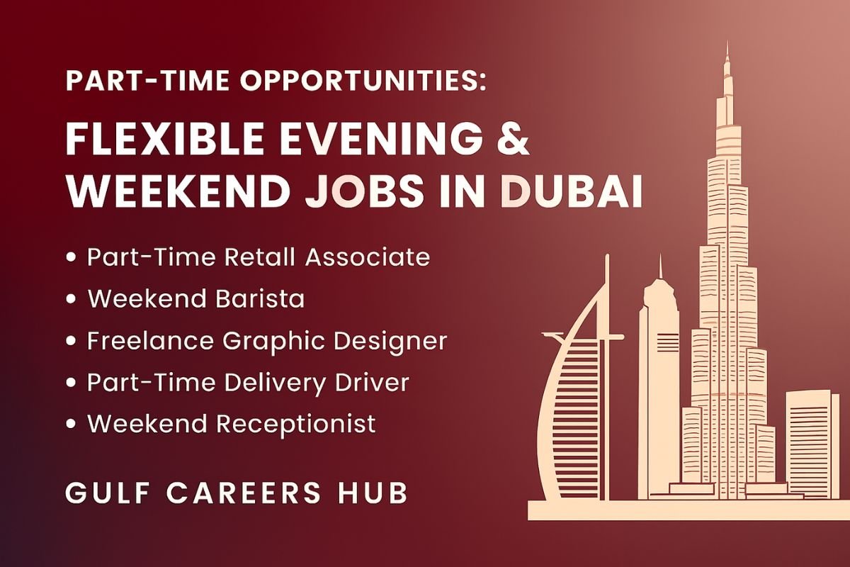 Part-Time Jobs in Dubai – Evening & Weekend Roles