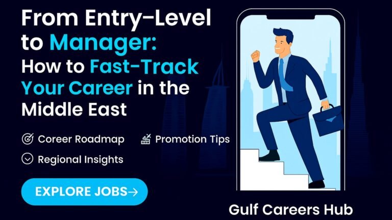 Fast-Track Your Career in the Middle East – From Entry-Level to Manager