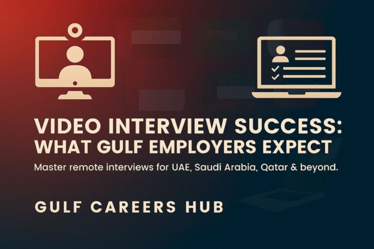 Video Interview Tips for Gulf Jobs – Remote Hiring Guide