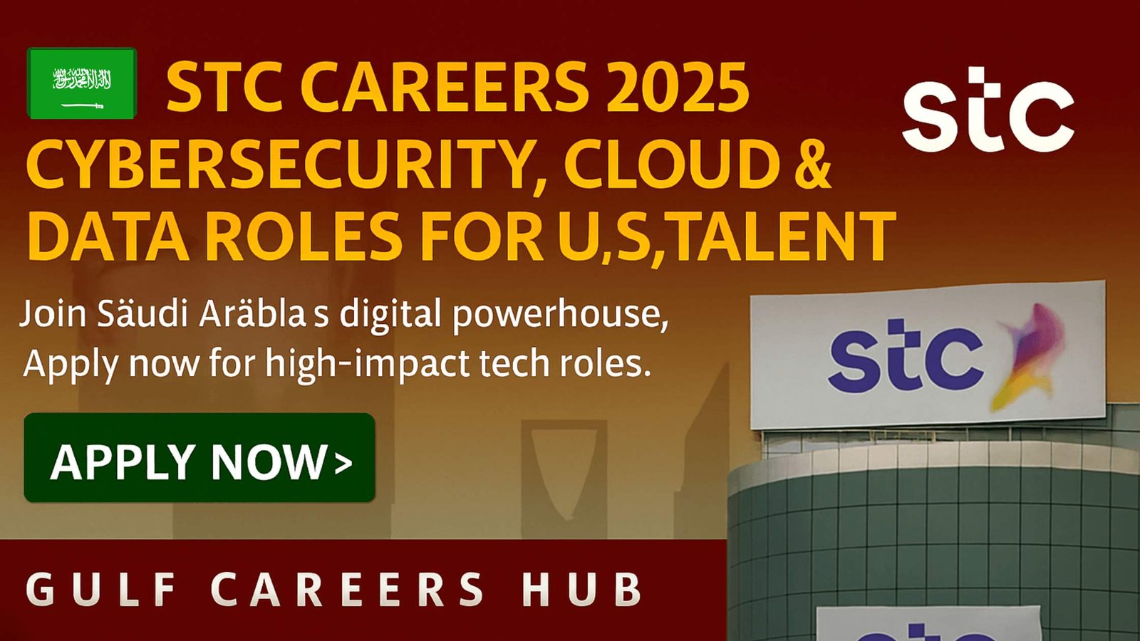 STC Careers 2025 – Cybersecurity, Cloud & Data Jobs for U.S. Talent