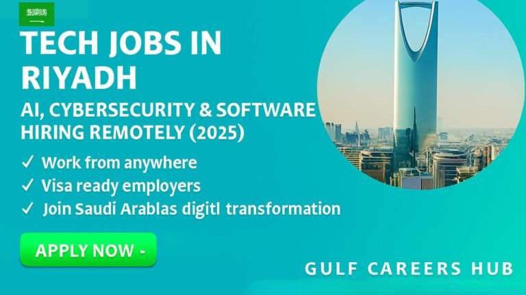 🇸🇦 Tech Jobs in Riyadh — AI, Cybersecurity & Software Roles Hiring Remotely (2025)