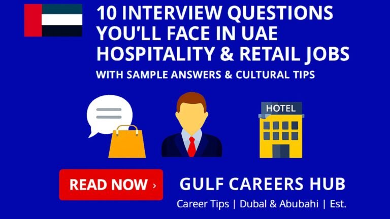 UAE hospitality interview questions 2025