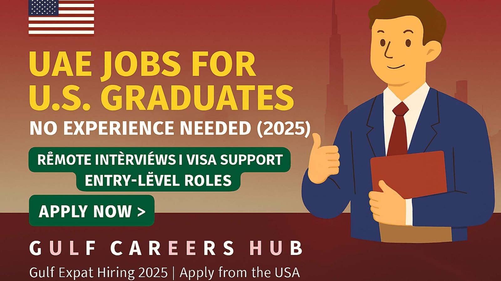 UAE Jobs for U.S. Graduates – No Experience Needed (2025)