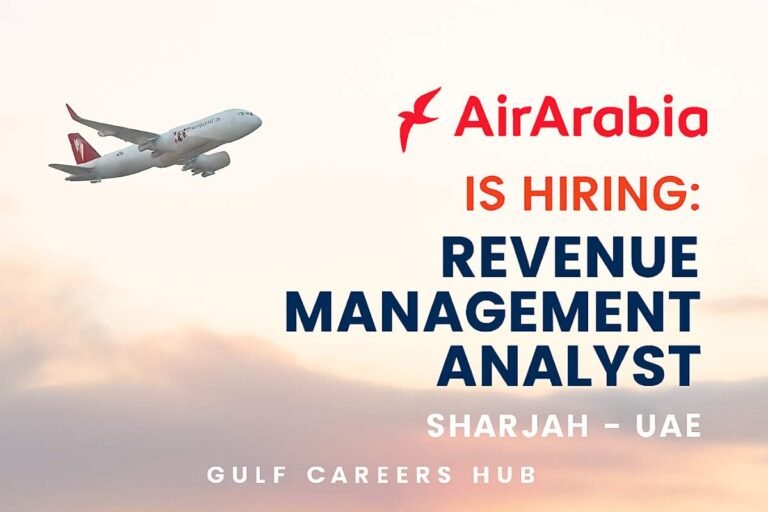 Air Arabia Hiring Revenue Management Analyst – Apply Now