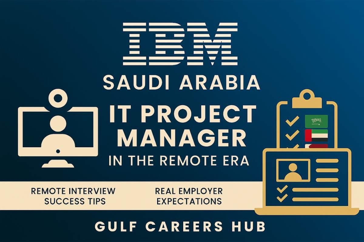 IBM Saudi Arabia Hiring IT Project Manager – Apply Now
