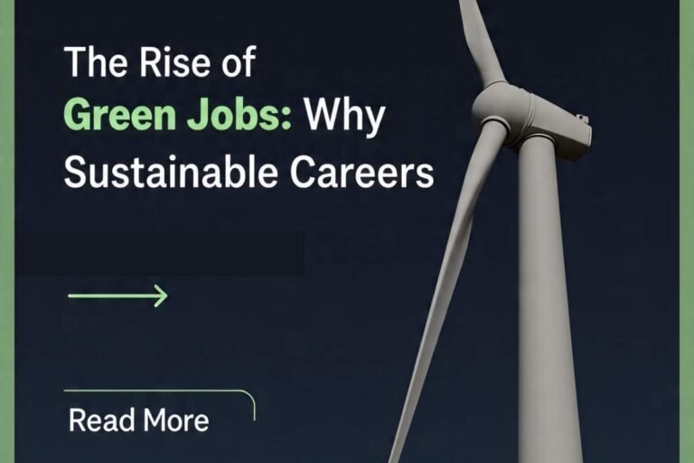 The Rise of Green Jobs: Why Sustainable Careers Matter