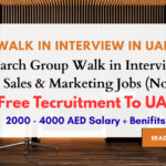 walk in interview in uae