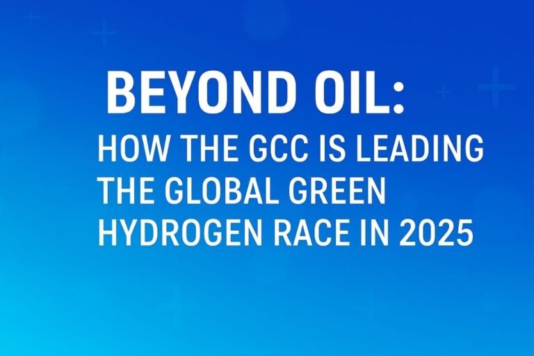 GCC Leads Global Green Hydrogen Race in 2025 | Beyond Oil Strategy