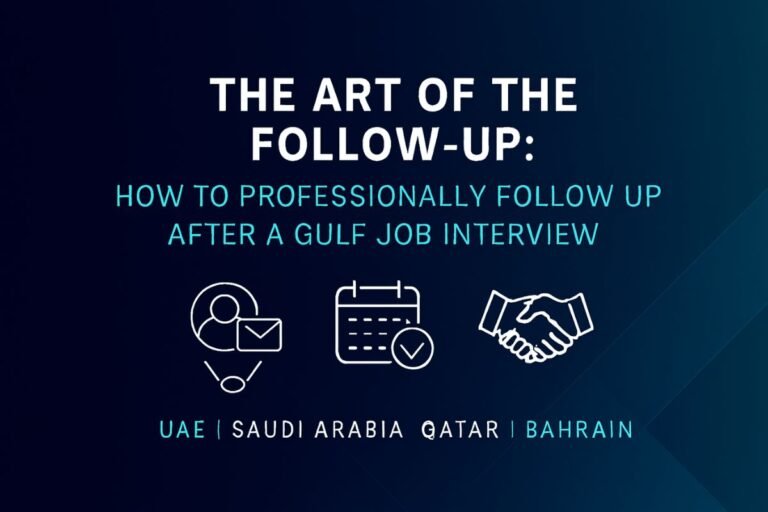 Gulf Job Interview Follow-Up Guide | Professional Tips & Email Templates