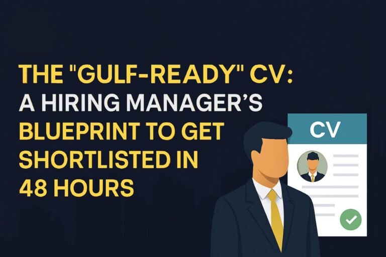Gulf-Ready CV Guide | Get Shortlisted in 48 Hours