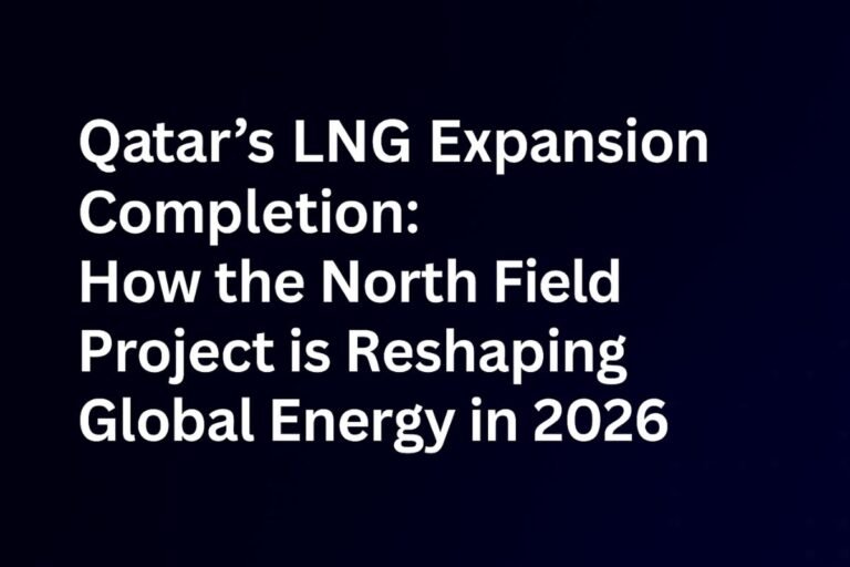 Qatar LNG Expansion 2026 | North Field Project Reshapes Global Energy