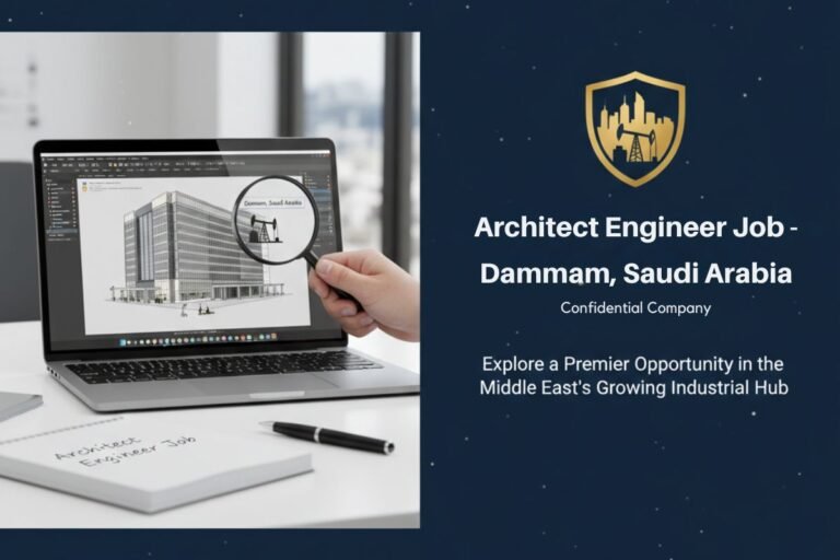 Architect Engineer Job – Dammam | Full-Time | Confidential Company