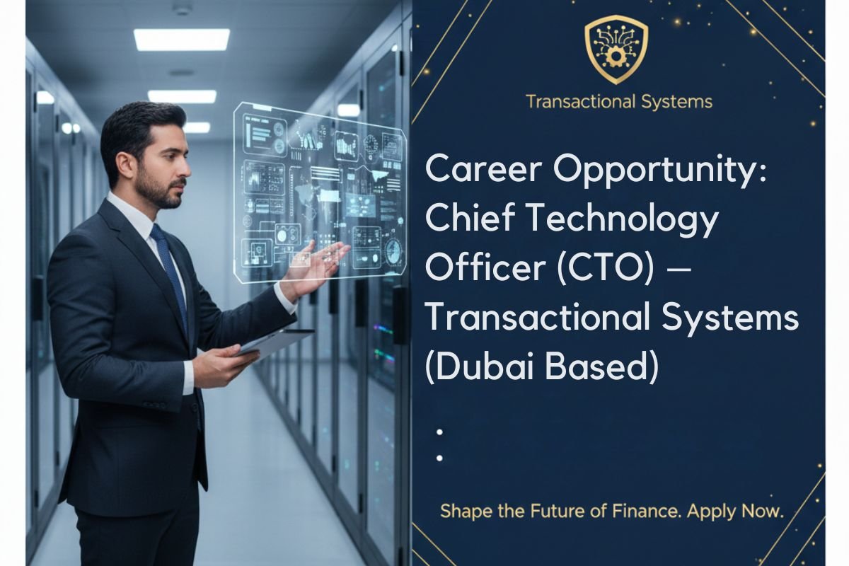 Chief Technology Officer (CTO) Jobs in Dubai | Tech Leadership