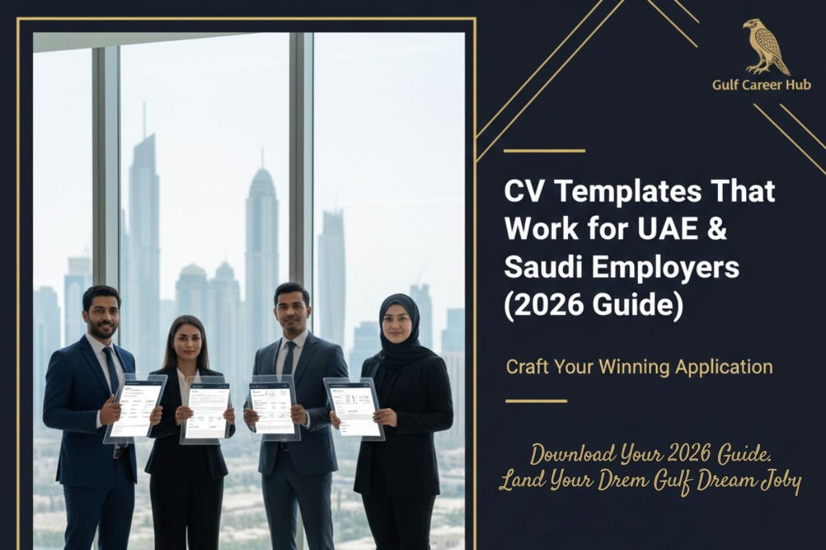 CV Templates That Work for UAE & Saudi Employers