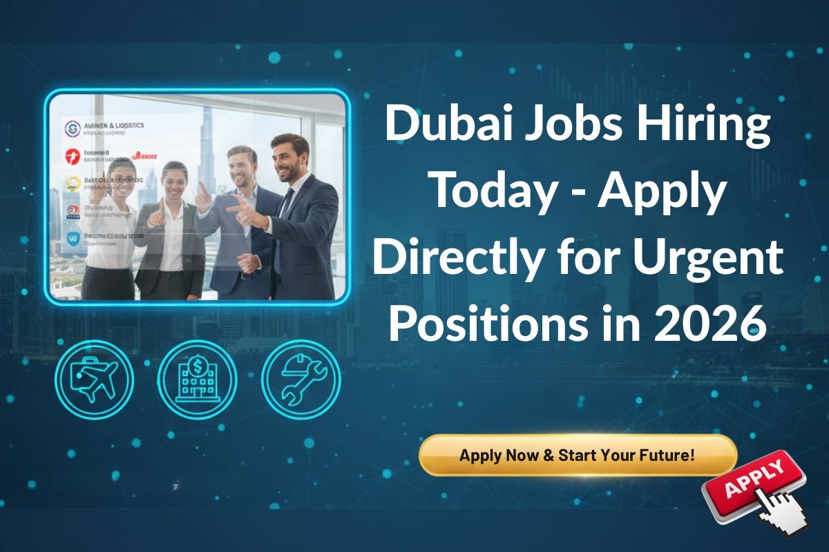 Dubai Jobs Hiring 2026 – Apply for Urgent Vacancies