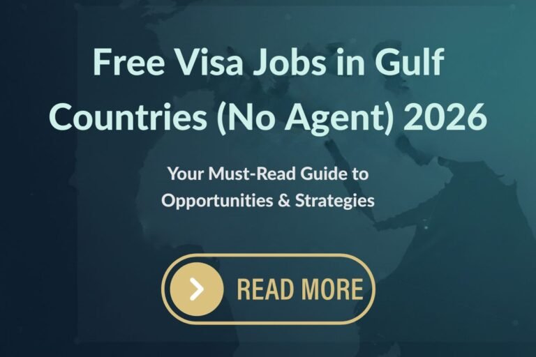 Free Visa Jobs in Gulf Countries (No Agent)
