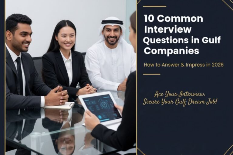10 Common Interview Questions in Gulf Companies