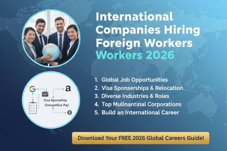 International Companies Hiring Foreigners