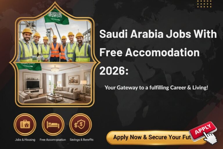 Saudi Jobs with Free Accommodation 2026 | Apply for Premium Benefits