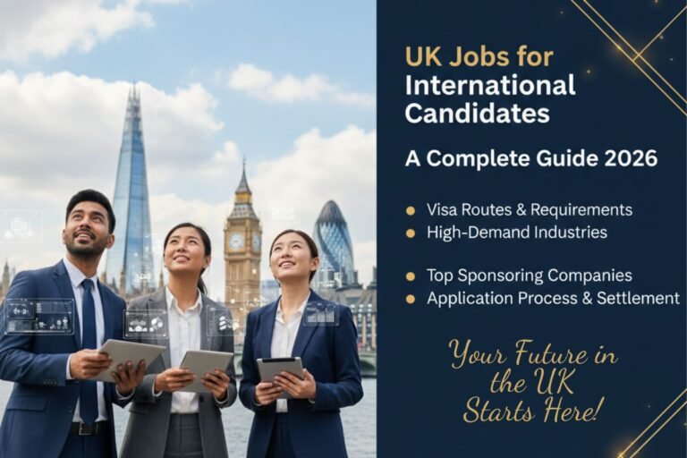 UK Jobs for Foreigners 2026 | Visa Sponsorship Guide