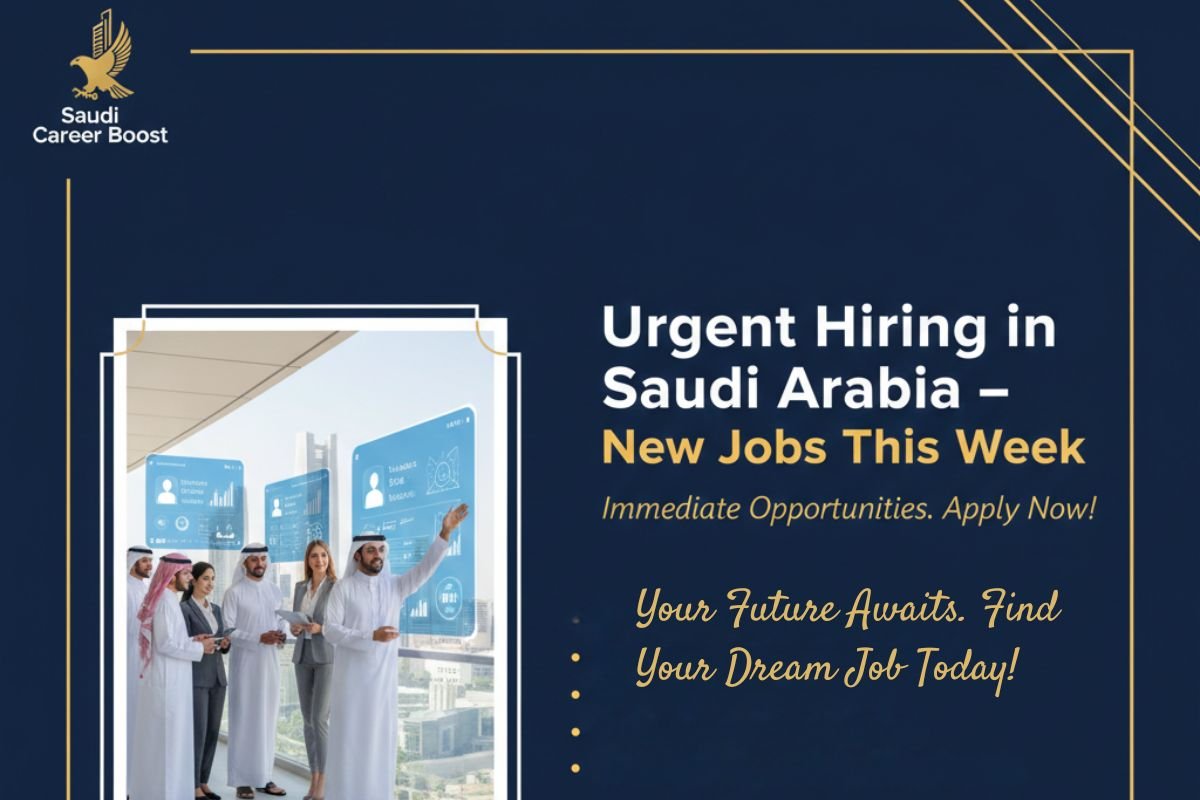 Urgent Hiring in Saudi Arabia – Apply Now