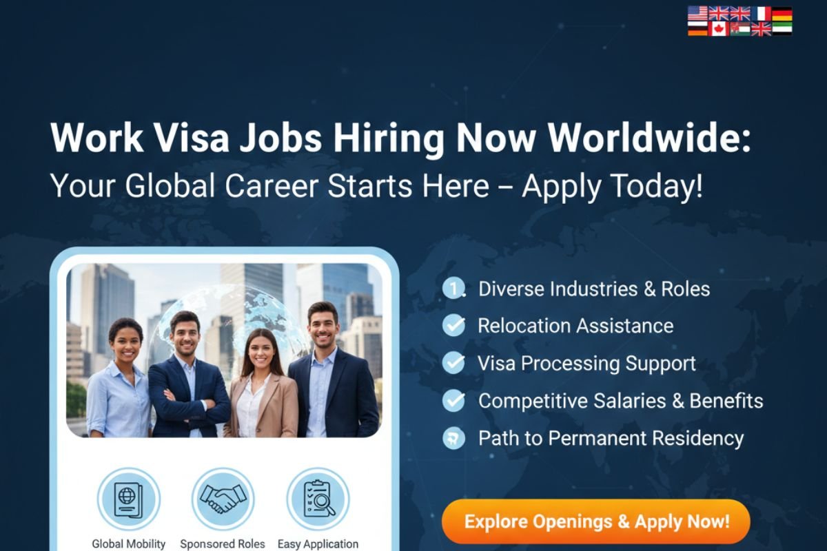 Work Visa Jobs Hiring Now 2026 – International Jobs