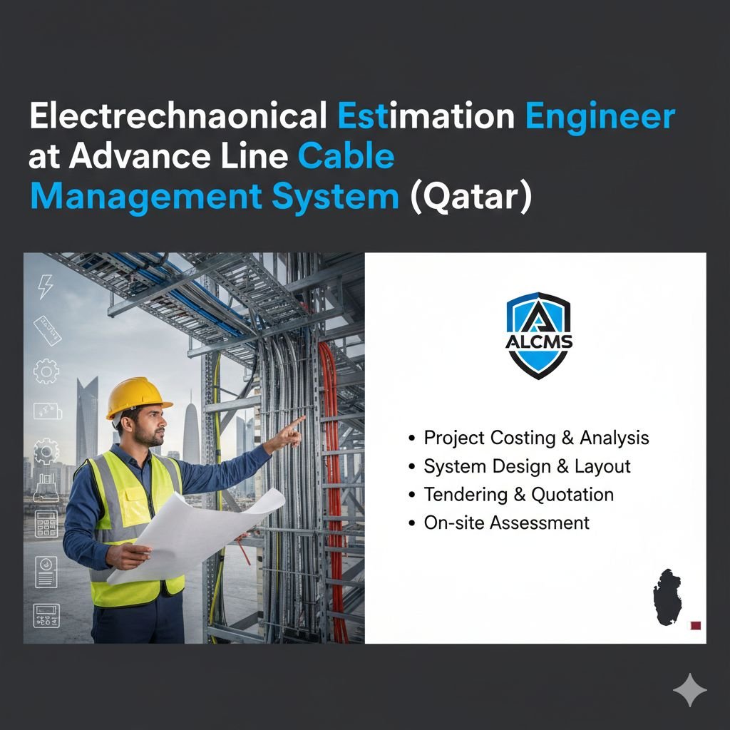 Electromechanical Estimation Engineer Job in Qatar - MEP Tendering
