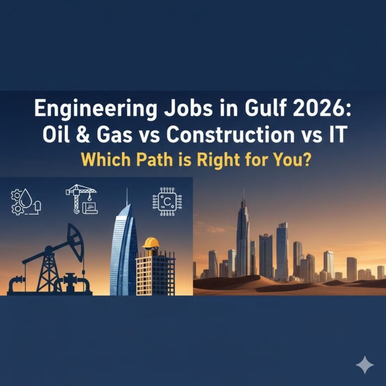 Engineering Jobs in Gulf 2026 | Oil & Gas vs Construction vs IT