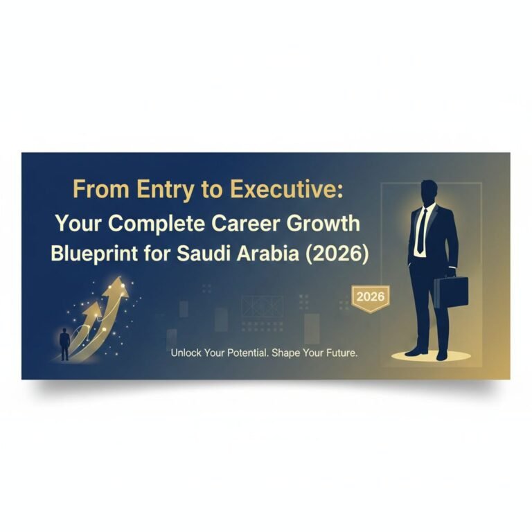 Gulf Career Advice 2026 | From Entry Level to Executive in Saudi Arabia