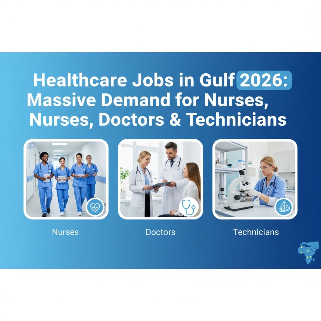 Gulf Healthcare Jobs 2026 | Nurses, Doctors & Technicians in Demand