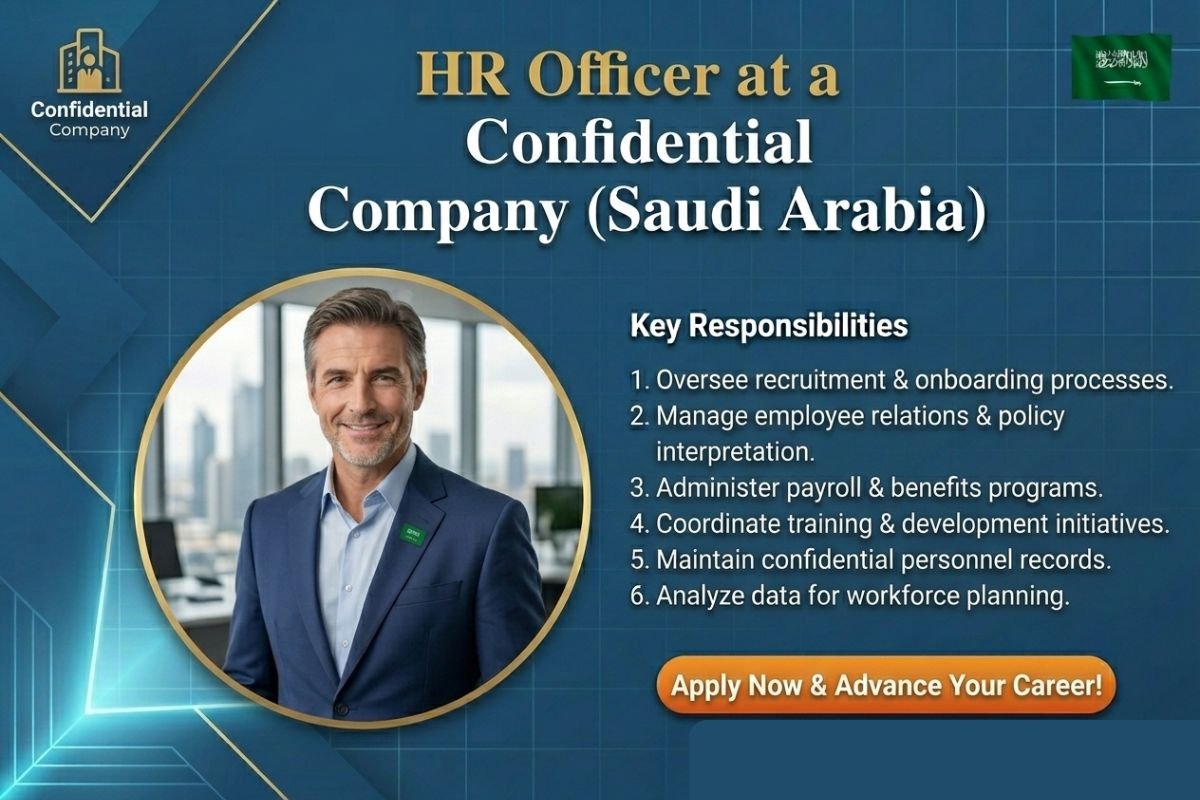 HR Officer Job in Medina - Saudi National, Labor Law & Govt Portals