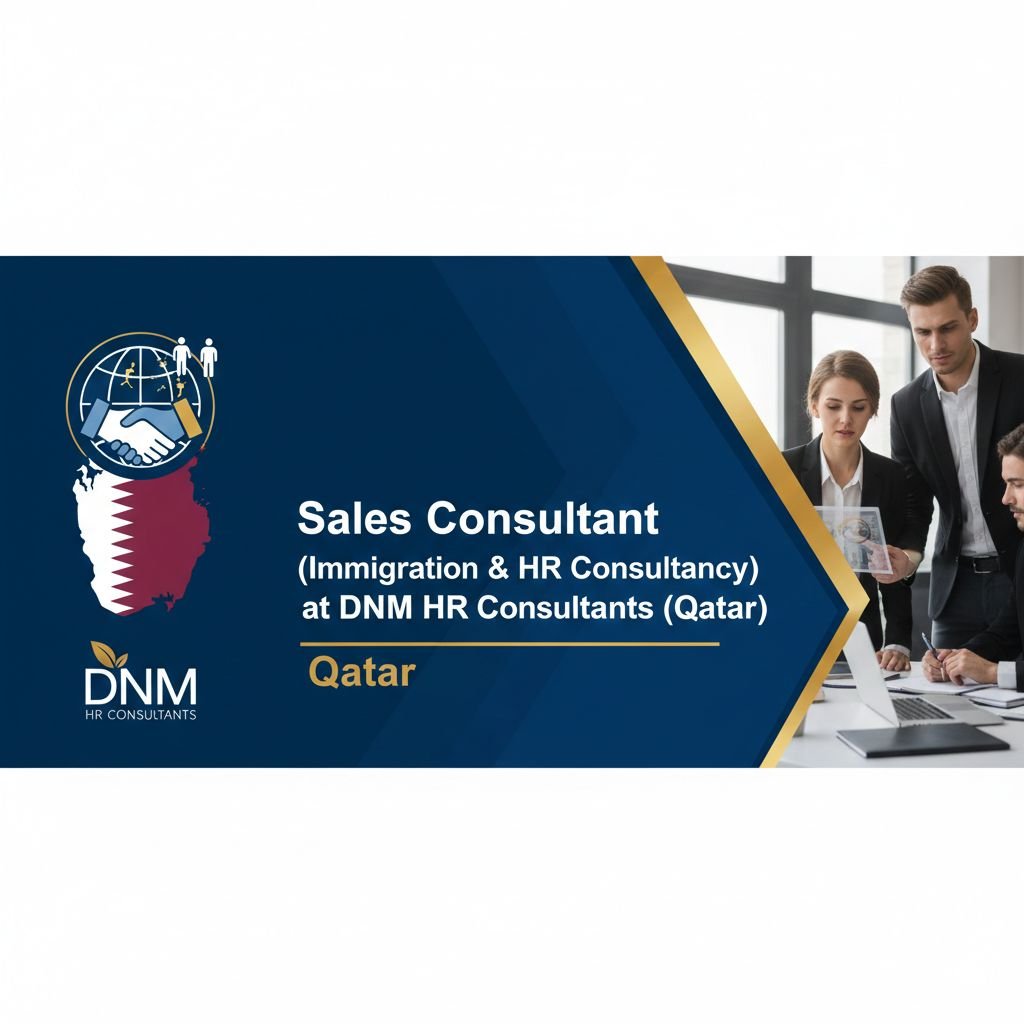 Immigration Sales Consultant Jobs in Doha - Nepali/Indian/Filipino/Sri Lankan