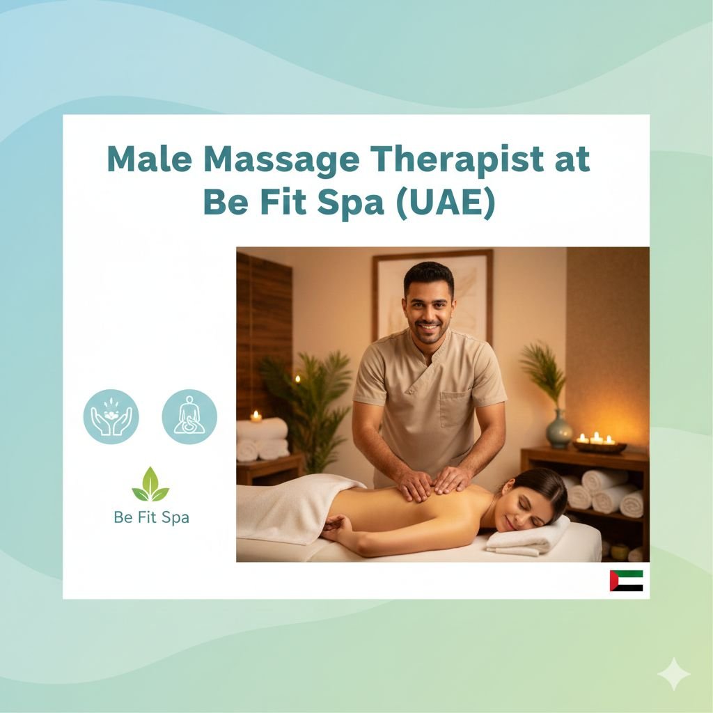 Male Massage Therapist Job in Dubai - 3+ Years Exp, Accommodation + Commission
