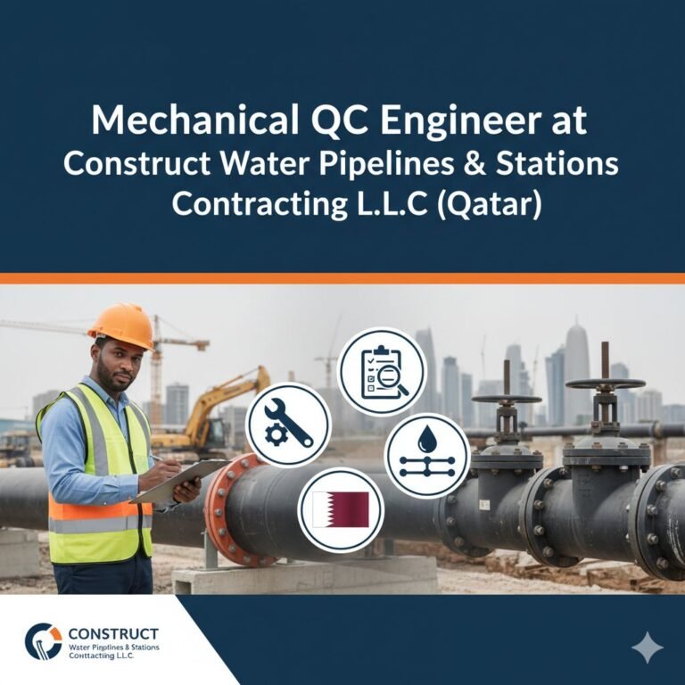 Mechanical QC Engineer Jobs in Qatar - 8 Openings, Oil & Gas (ASME)