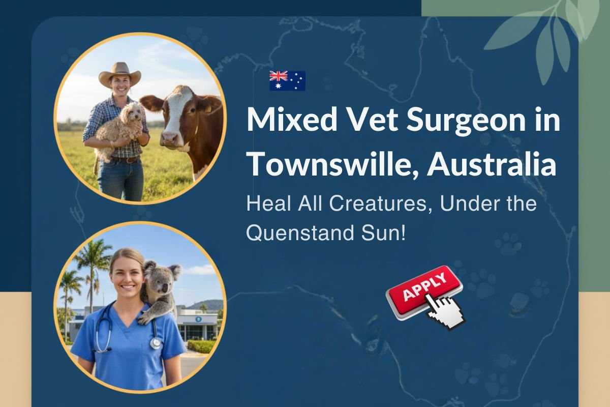 Mixed Vet Surgeon Job in Australia