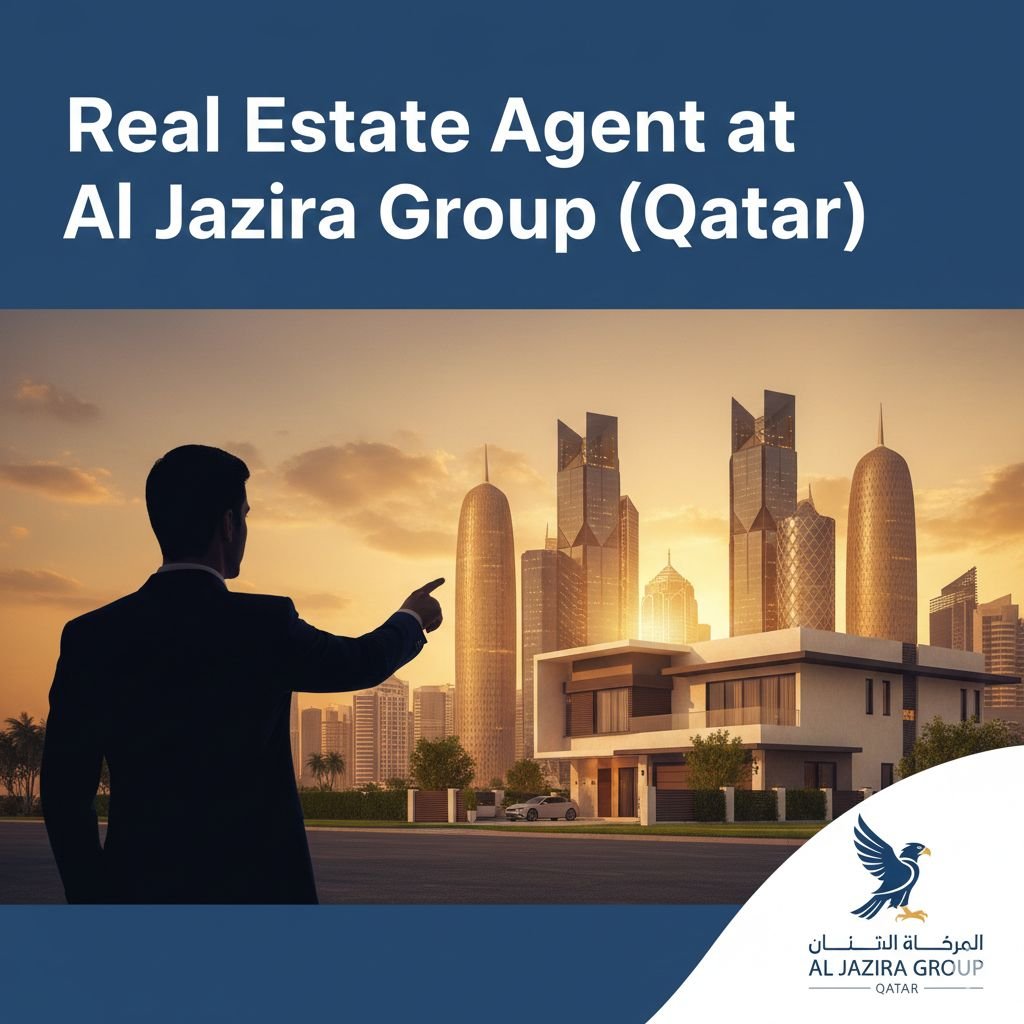 Real Estate Agent Job in Doha - Arabic Male (Al Jazira Group)