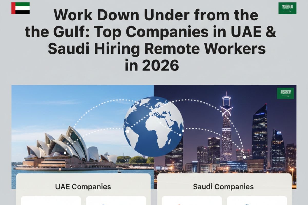 Remote Jobs UAE & Saudi 2026 | Work for Australian Companies