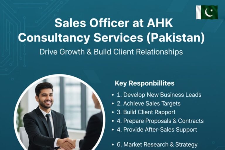 Sales Officer Jobs in Islamabad - 6 Openings, Entry Level