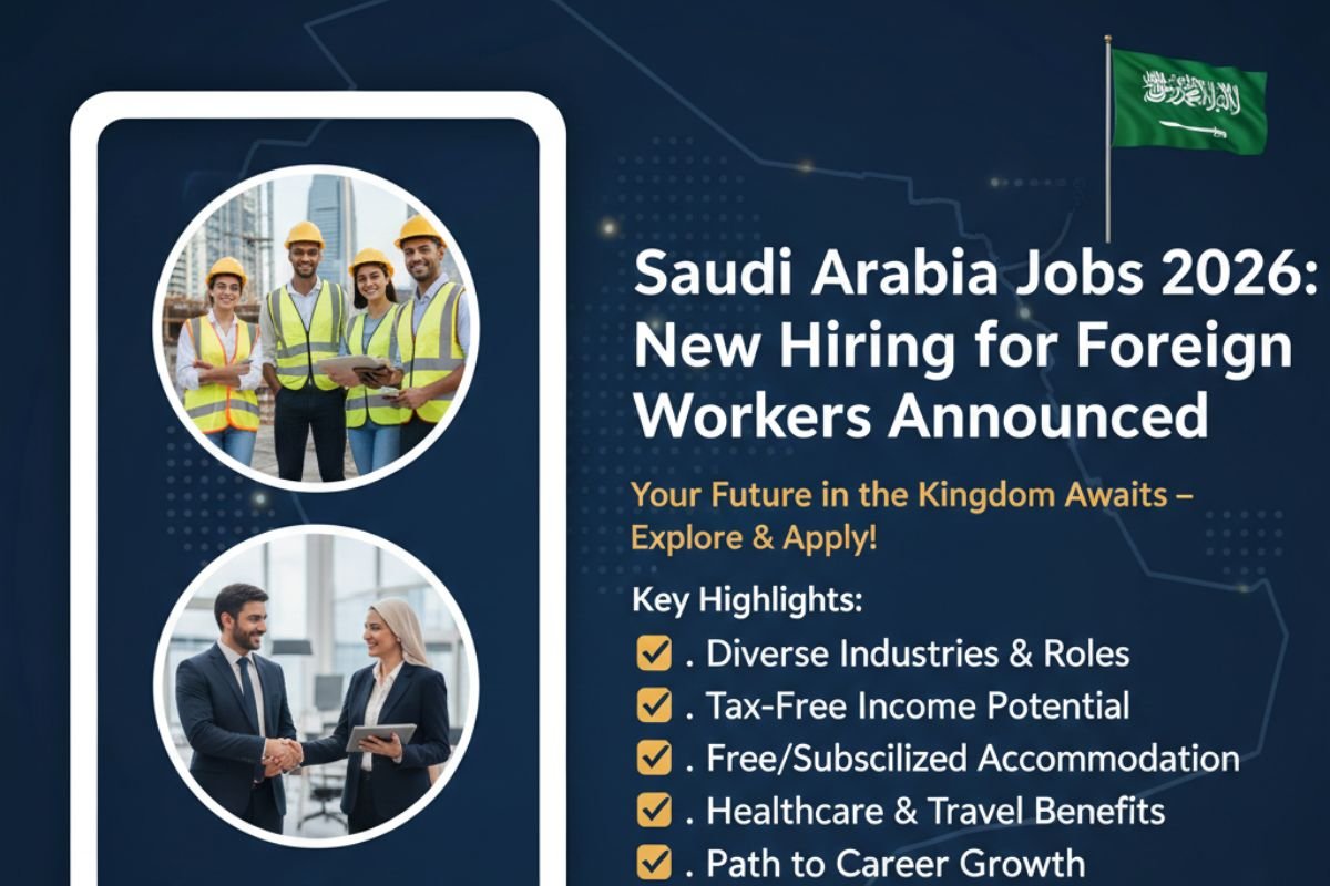 Saudi Arabia Jobs 2026: New Hiring for Foreign Workers Announced