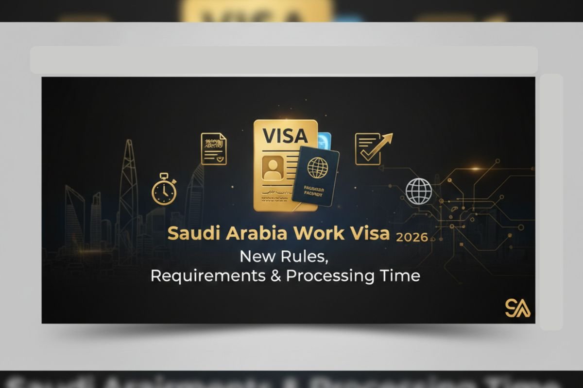 Saudi Work Visa 2026: New Rules, Requirements & Processing Time