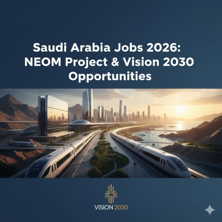 Saudi Jobs 2026 | NEOM Project & Vision 2030 Career Guide